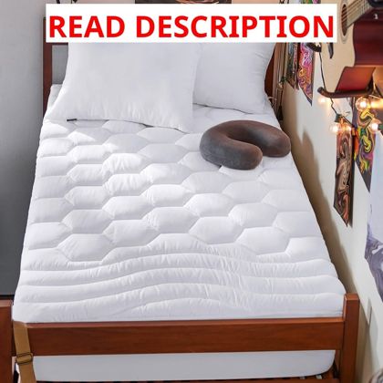 Bedsure Twin XL Mattress Pad with Deep Pocket