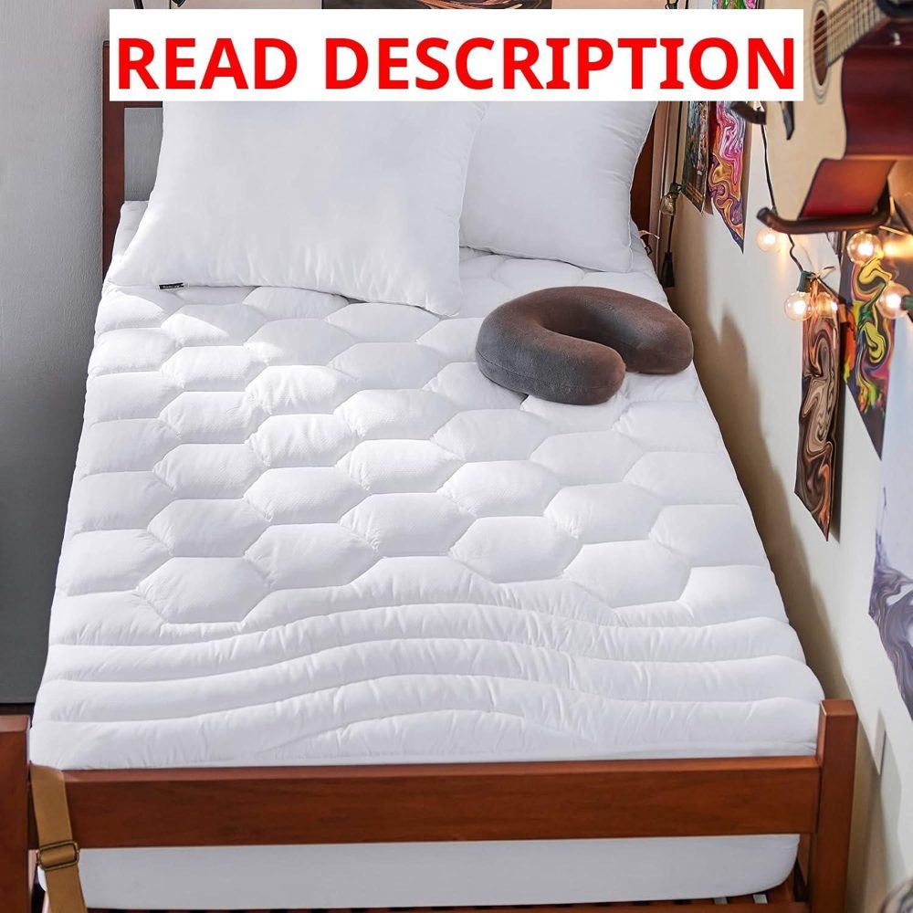 Bedsure Twin XL Mattress Pad with Deep Pocket