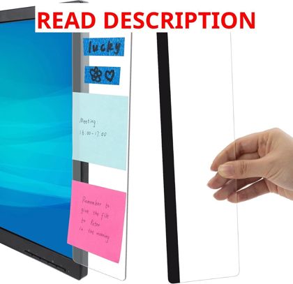Office Desk Accessories 2pc Monitor Memo Board