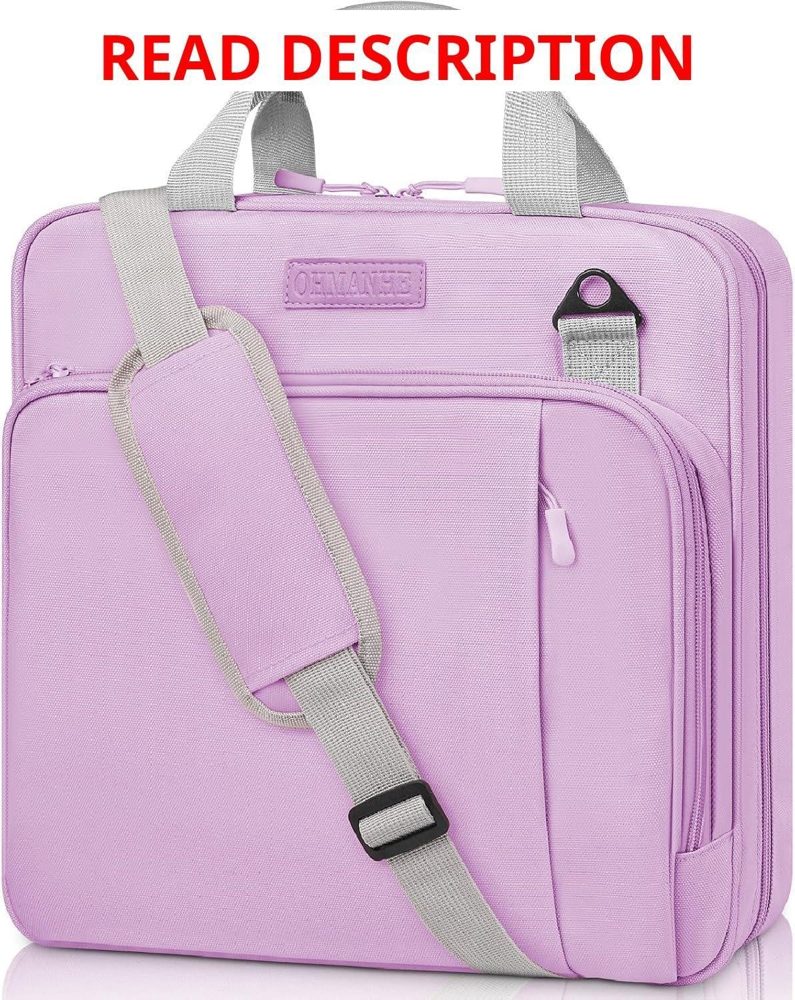 3-Ring Zipper Binder Organizer