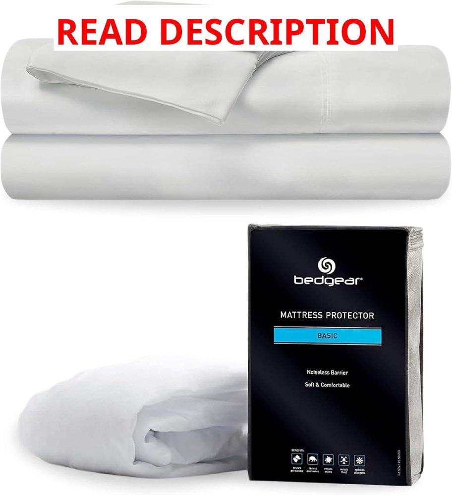 Bedgear King Essentials: Mattress & Sheets