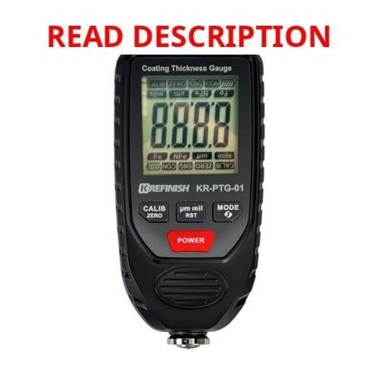KREFINISH Paint Thickness Gauge Car Depth