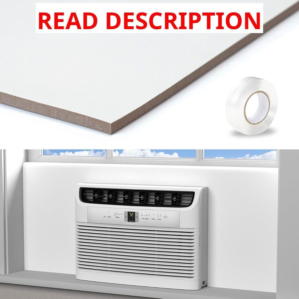 LBG Window AC Side Panels Foam Panel White