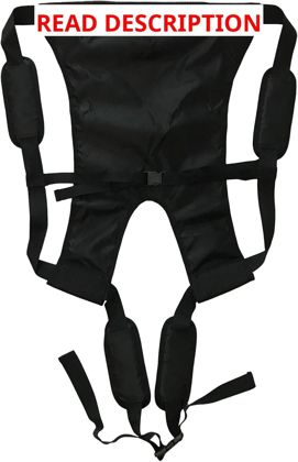 Kids Carrier Belt for Transfers (Black)
