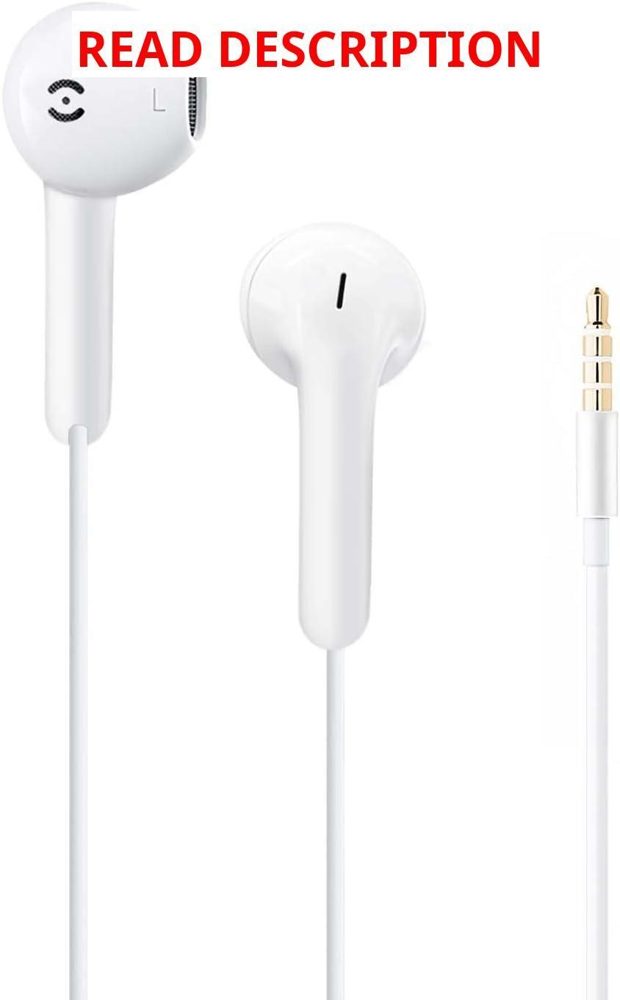 MAS CARNEY Wired Earbuds with Mic for iPhone