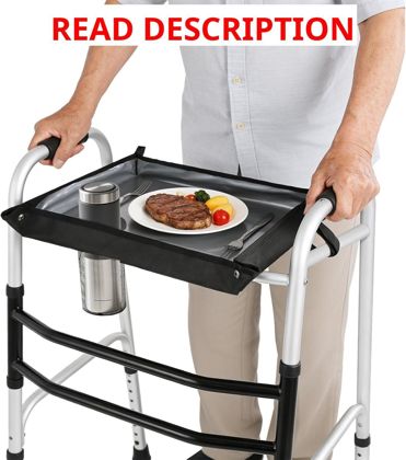 Walker Folding Walker Tray with Cup Holder