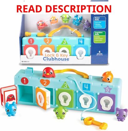 Learning Resources Lock & Key Clubhouse
