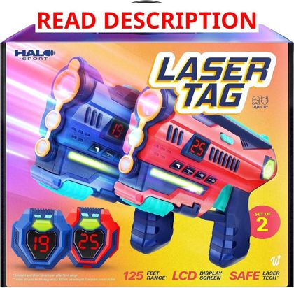 Laser Tag Set of 2 for Kids Birthday Gifts