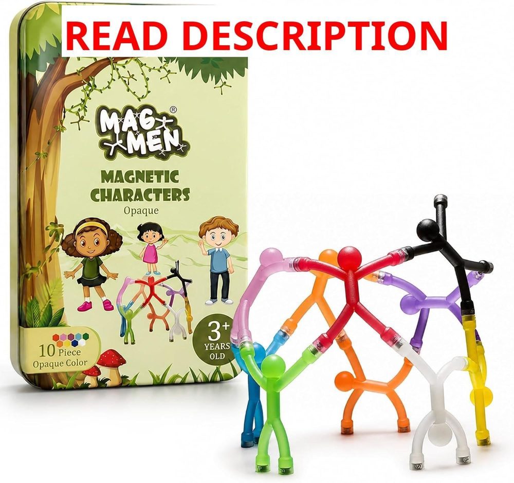 MAGMEN Magnetic Fidget Figures (10-Piece)