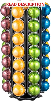 Nespresso Pods Holder with Central Storage