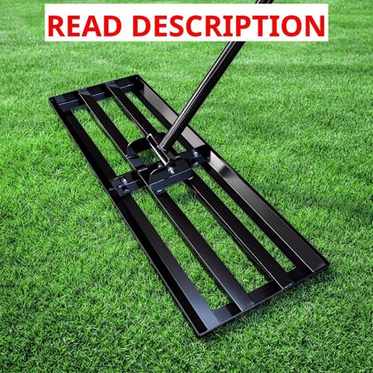 Lawn Leveling Rake 30 x 10-Inch Yard Leveler