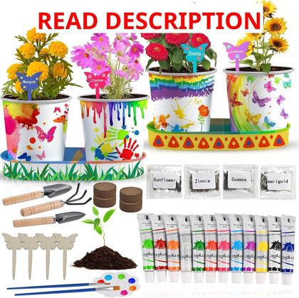 Faburo Kids Art & Craft 4 Pcs Garden Set
