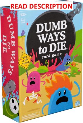 Spin Master Dumb Ways to Die Card Game (2-5)