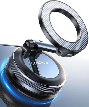 Coolpow Vacuum Car Phone Holder - iPhone 17/16