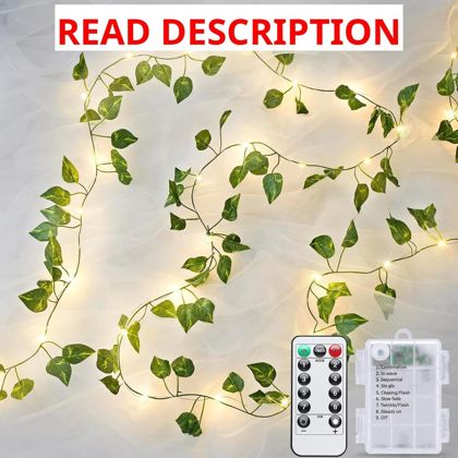 JMEXSUSS 33ft Vines with Lights 100 LEDs