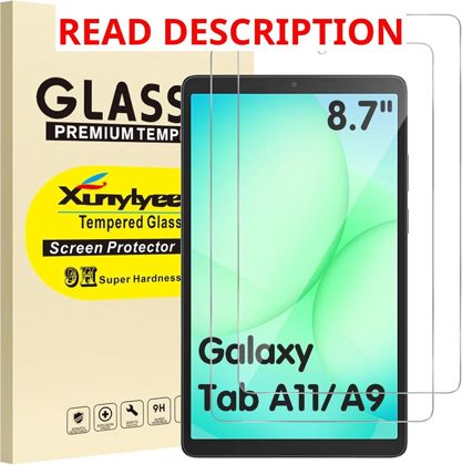 2 Pack Screen Protector for Galaxy Tab A11