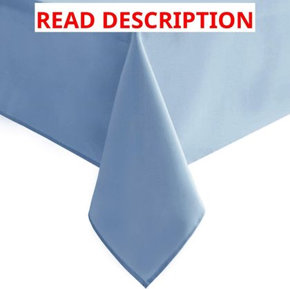 Hiasan Dusty Blue Tablecloth 54x120"