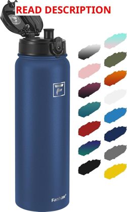 Fanhaw 32oz Insulated Bottle Navy Blue