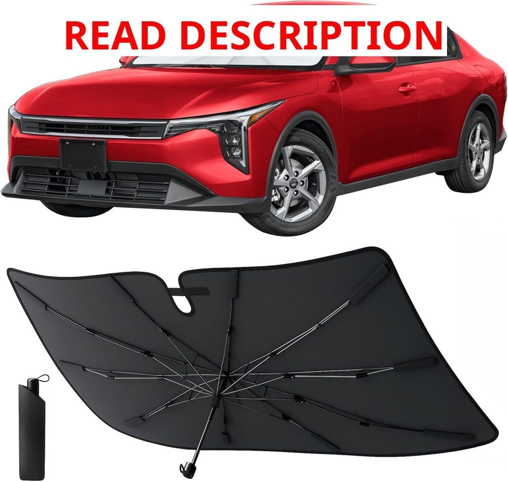 Econour Windshield Sun Shade UV/Heat