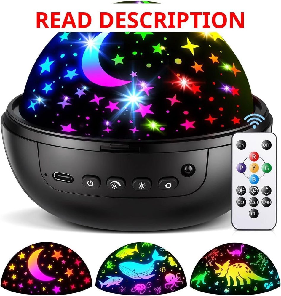 Night Light Kids Star Projector (93+3)