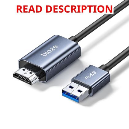 USB 3.0 to HDMI Cable USB A to HDMI 5ft