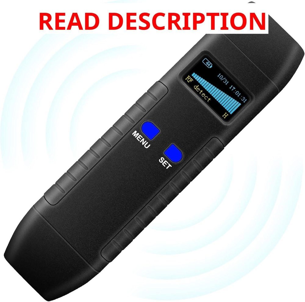Hidden Camera & GPS Detector RF Bug Sweep