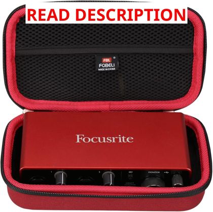 FBLFOBELI EVA Case for Focusrite 2i2 3rd Gen