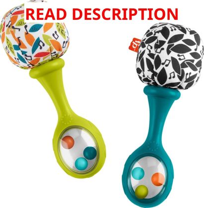Fisher-Price Newborn Rattle 'n Rock Maracas