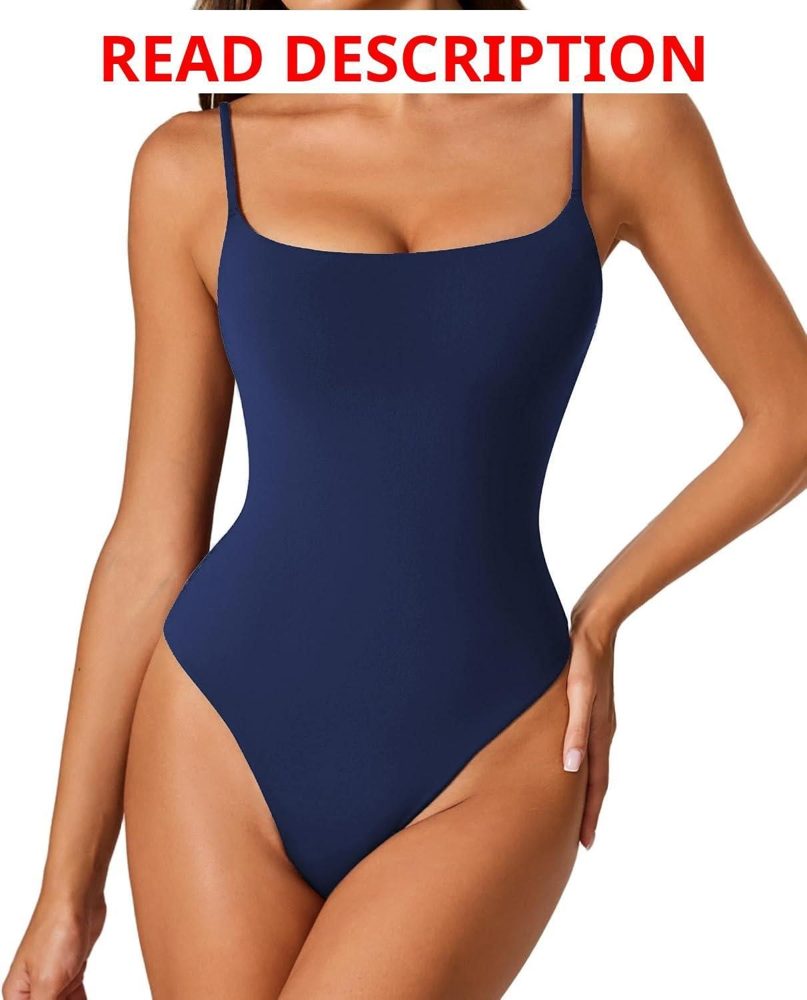 Avidlove Tank Top Bodysuit Women Square Neck