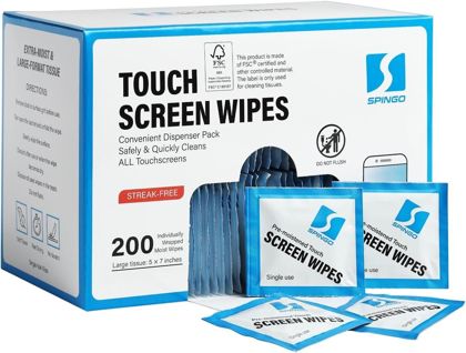 200 Count Screen Wipes for Electronics