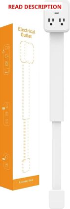 Outlet Extender Stick with USB C & 2 USB Ports