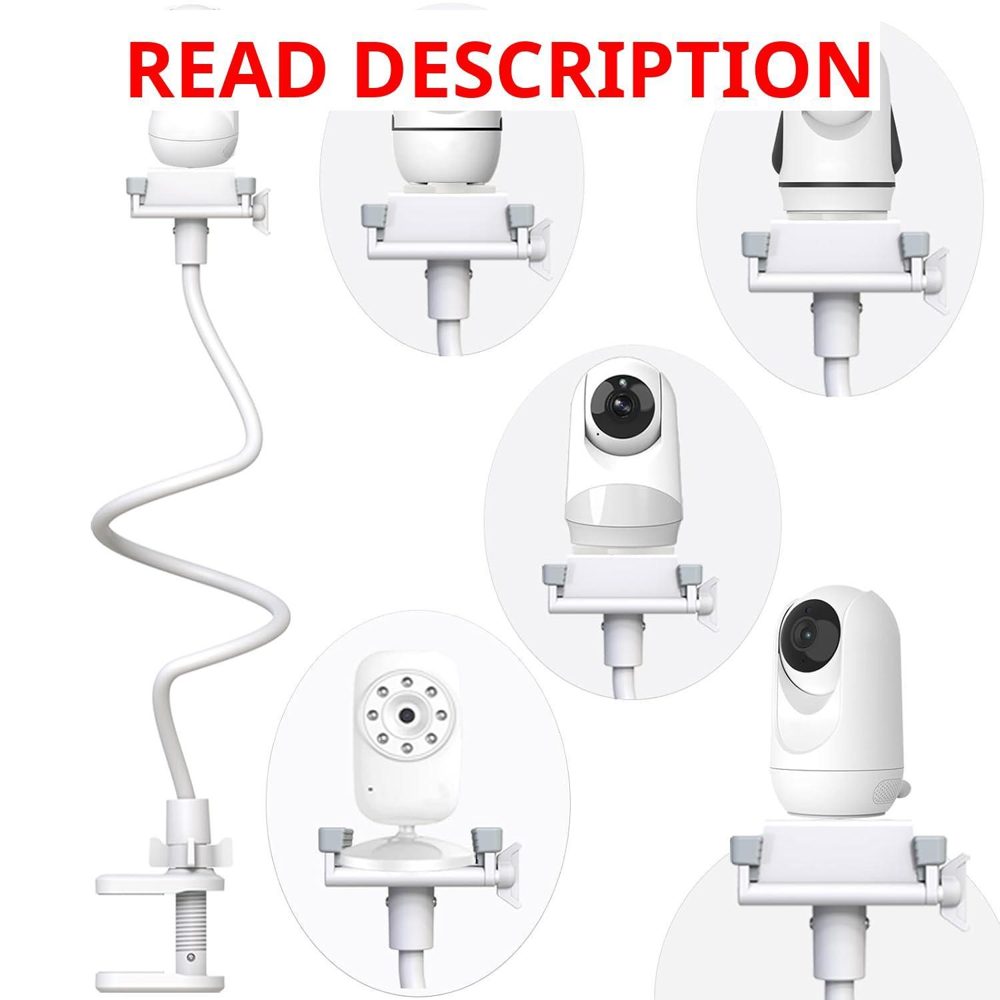 Baby Camera Monitor Mount for 1/4" Clips