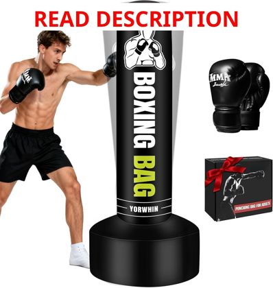 Heavy Freestanding Punching Bag 70" for Adults