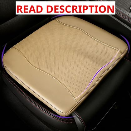 Comfort Memory Foam Car Seat Cushion Beige