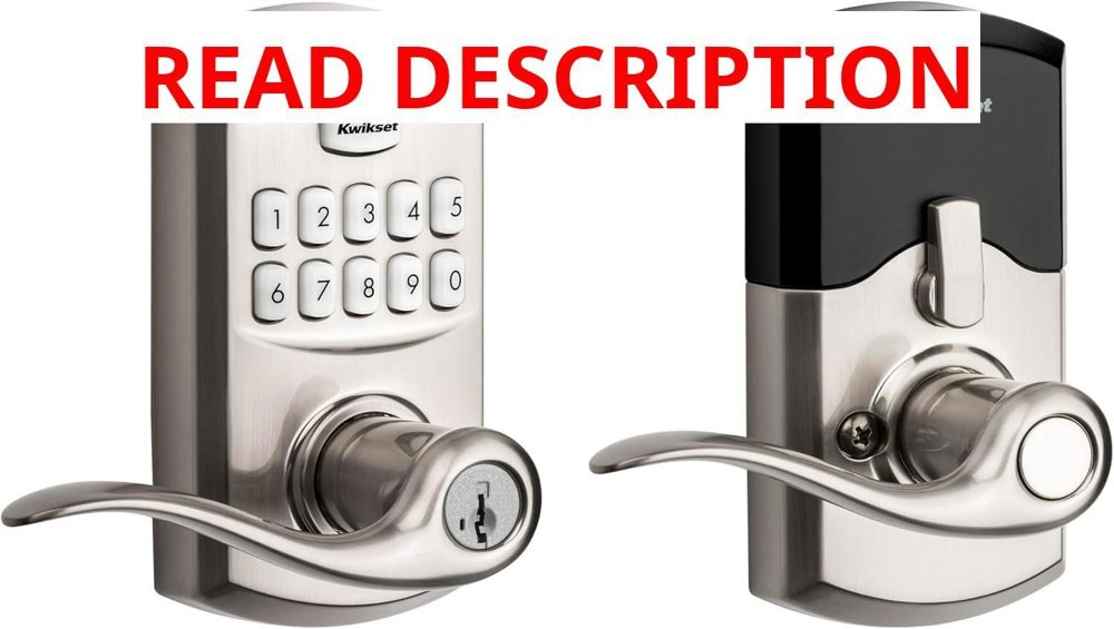 Kwikset SmartCode 917 Keypad Satin Nickel