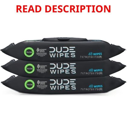 Dude Wipes Flushable Wipes 3 pack 144 ct