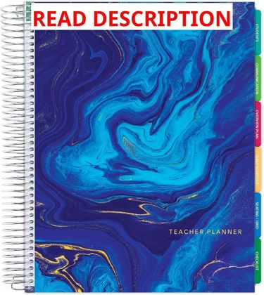 Elan Deluxe Undated Teacher Planner 8.5x11