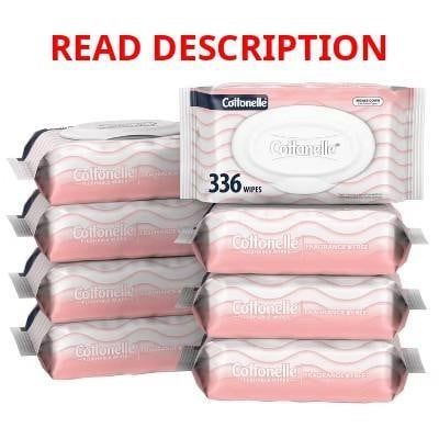 Cottonelle Flushable Wipes - 8pk/42ct