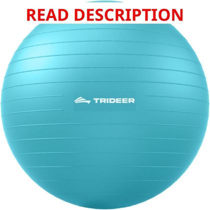 Trideer Yoga Ball for Exercise & Balance
