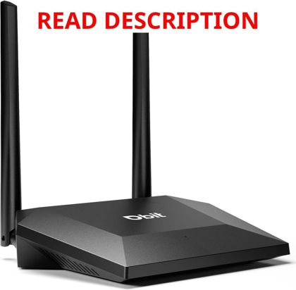 DBIT N300 2.4GHz WiFi Router (T1 Pro)