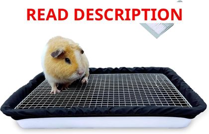 DOZZOPET Litter Box with Grid & Liners