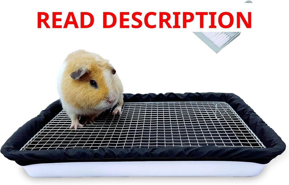 DOZZOPET Litter Box with Grid & Liners