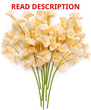 Ling's moment Sweet Pea Fake Flowers 17"