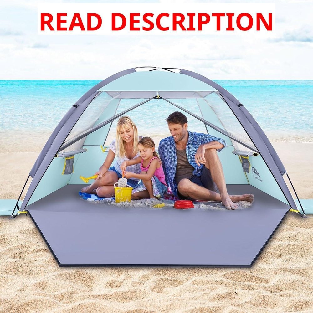 Happy Travel Beach Tent: UPF 50+ Shelter