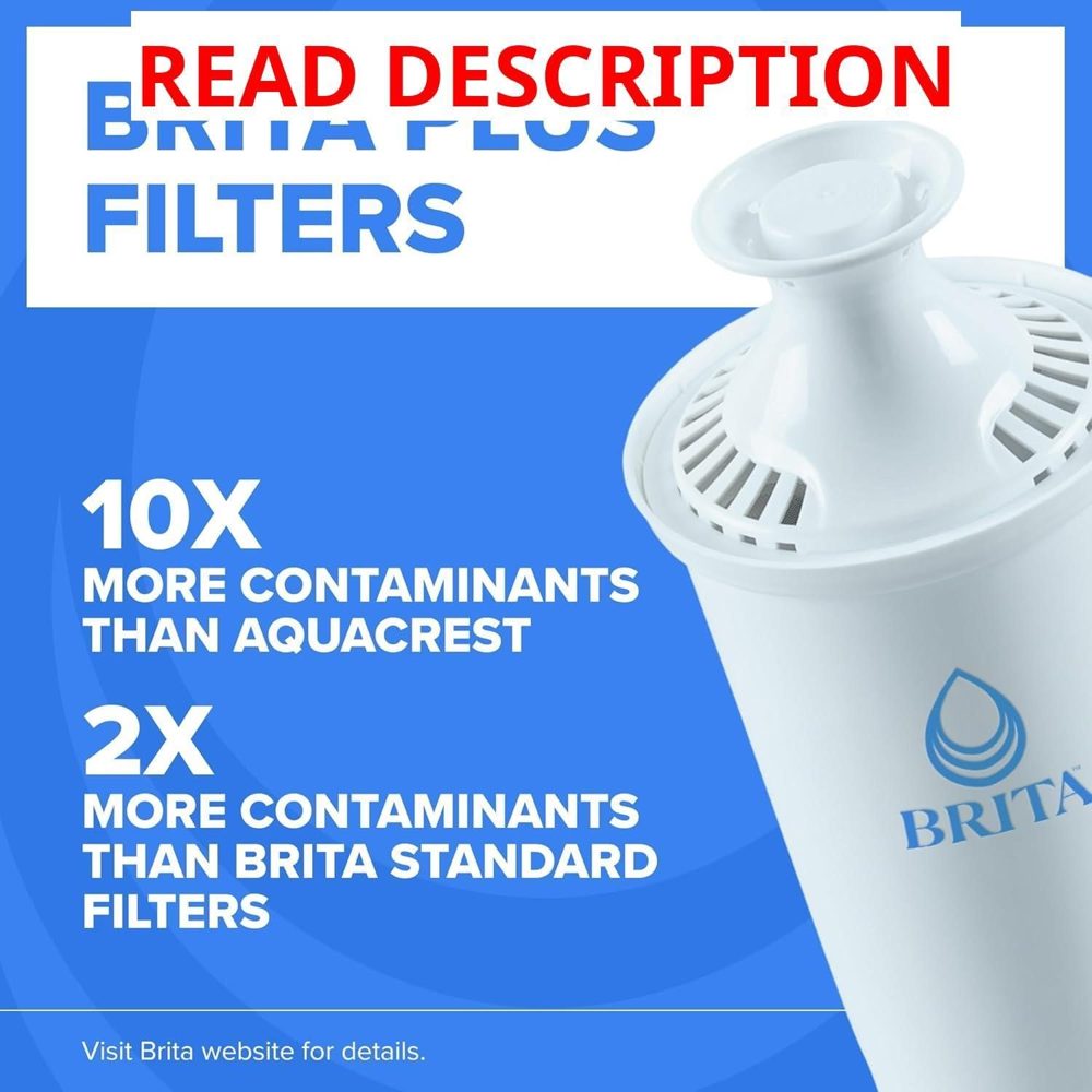 Brita Original Replacement Water Filter 4 Pack