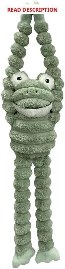 Petlou Farm Friends Frog Plush Dog Toy 36 in