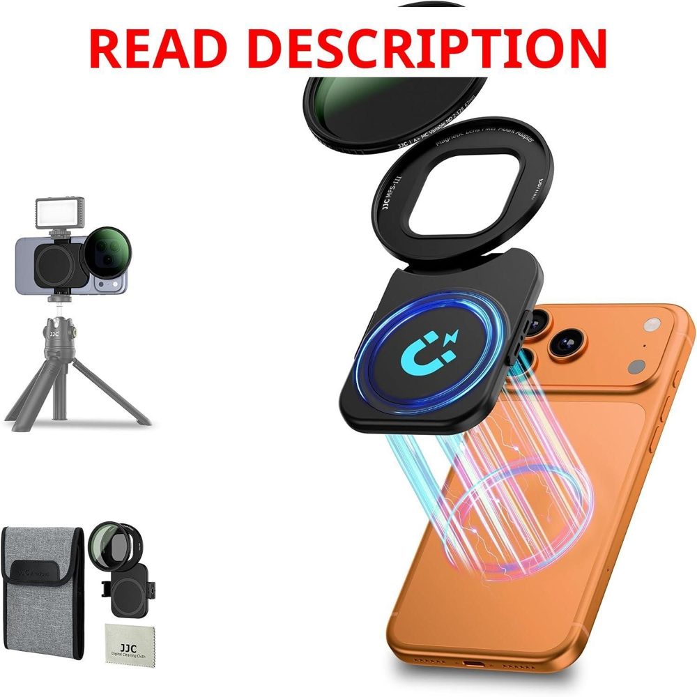 JJC 67mm ND Filter for iPhone: ND2-128