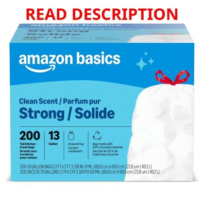 Scented Trash Bags 13 Gal 200 Count