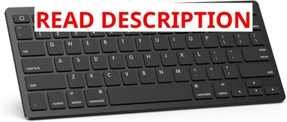 OMOTON Ultra-Slim Bluetooth Keyboard for iPad