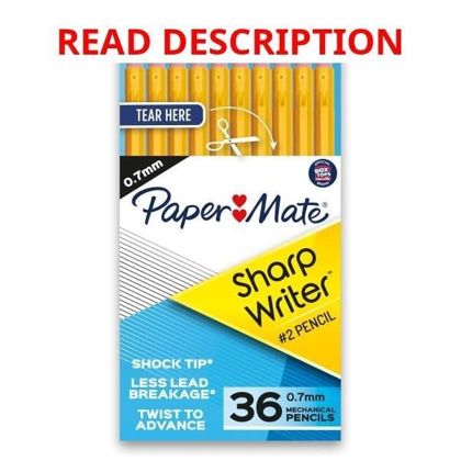 Paper Mate SharpWriter 0.7mm HB Yellow 36ct